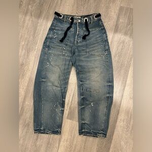 We The Free Moxie Pull-On Barrel Jeans by Free People